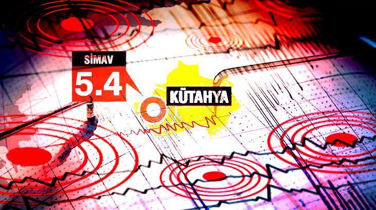 Kütahya'da deprem mi oldu, nerede, kaç şiddetinde deprem oldu?
