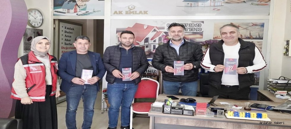 Aile ve Sosyal Hizmetler’den Esnafa Şiddetle Mücadele Bilgilendirmesi