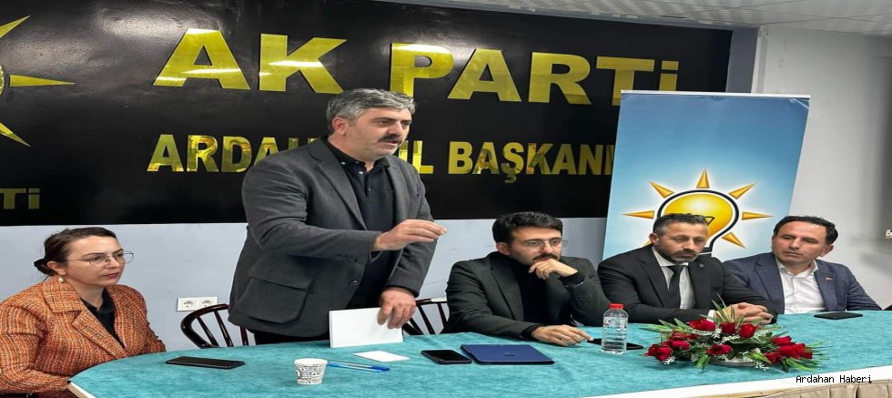 AK Parti Ardahan Belediye Başkan adayı Yunus Baydar projelerini Açıkladı 