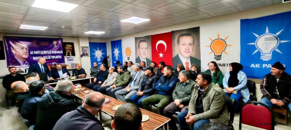 AK Parti Ardahan’da saha çalışmaları hız kazandı: Çıldır’da danışma meclisi toplandı