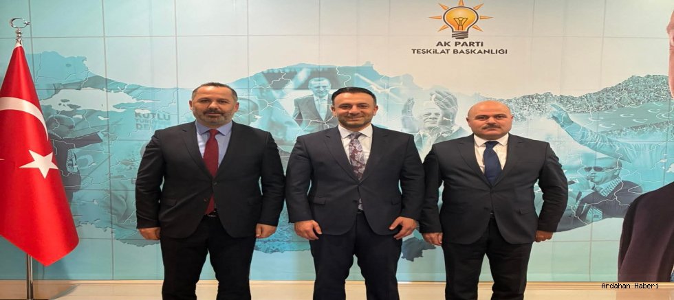 AK Parti Ardahan İl Başkanı Hakan Aydın’dan Genel Merkez Ziyareti