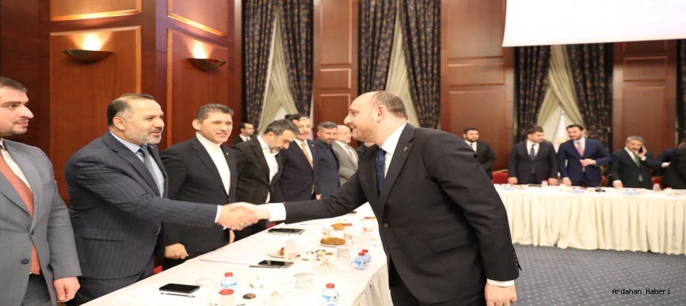 AK Parti Ardahan İl Başkanı Hakan Aydın, İl Başkanları Toplantısına Katıldı
