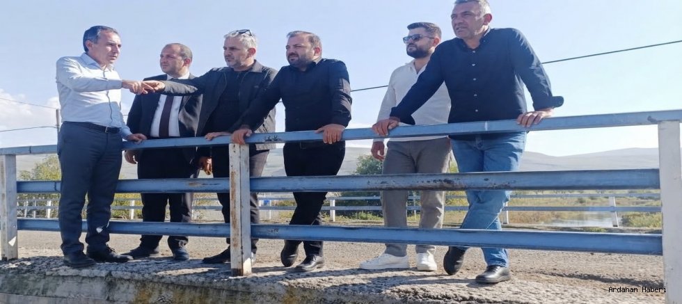 AK Parti Ardahan İl Başkanı Şenel’den Köylerde Saha İncelemesi