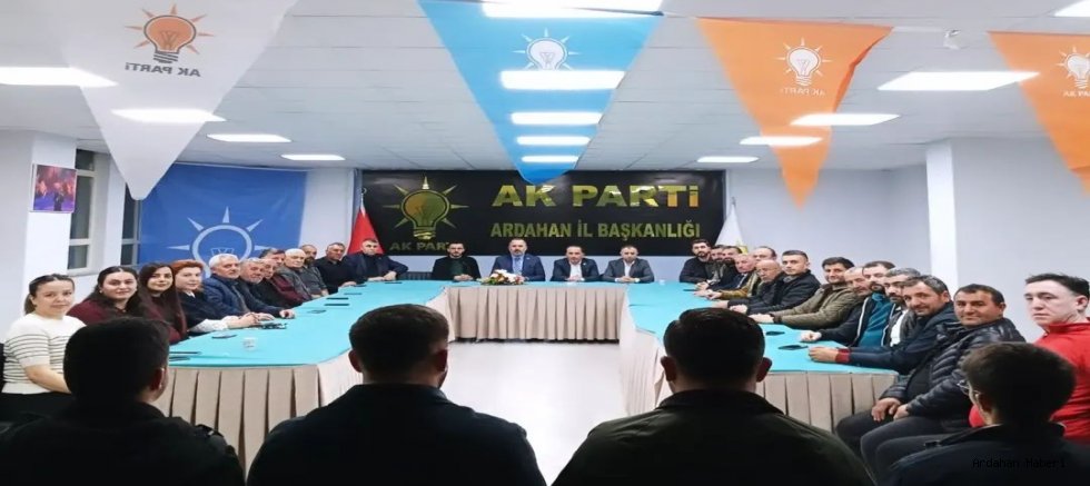 AK Parti Ardahan İl Başkanlığı’ndan Haftalık Olağan Toplantı: Sahada Etkinlik ve Üye Seferberliği Masada