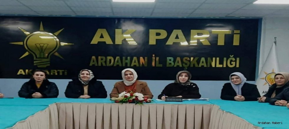 AK Parti Ardahan İl Kadın Kolları’ndan Ramazan Öncesi Kapsamlı İstişare Toplantısı