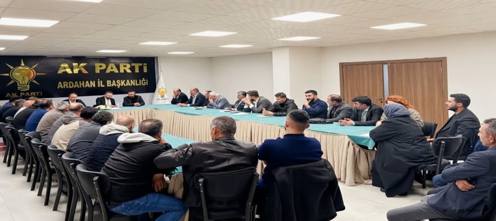 AK Parti Ardahan İl Teşkilatı’ndan Yeni Dönemde Güçlü Başlangıç