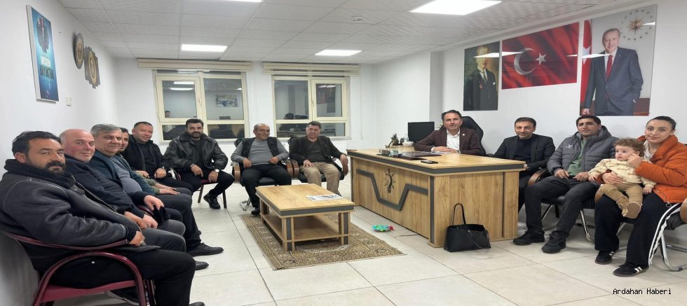 AK Parti Ardahan Merkez İlçe Daraltılmış Danışma Meclisi Toplantısı Gerçekleştirildi