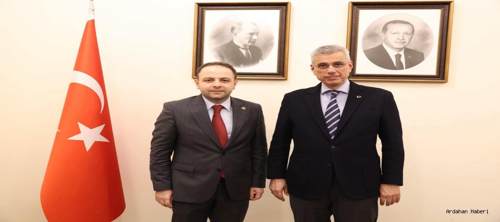 AK Parti Ardahan Milletvekili Kaan Koç’tan Sağlık Bakanı Kemal Memişoğlu’na Ziyaret