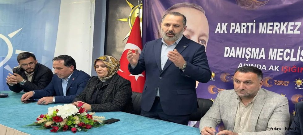 AK Parti Ardahan Teşkilatında İstişare Mesaisi: Merkez İlçe Danışma Meclisi Toplandı