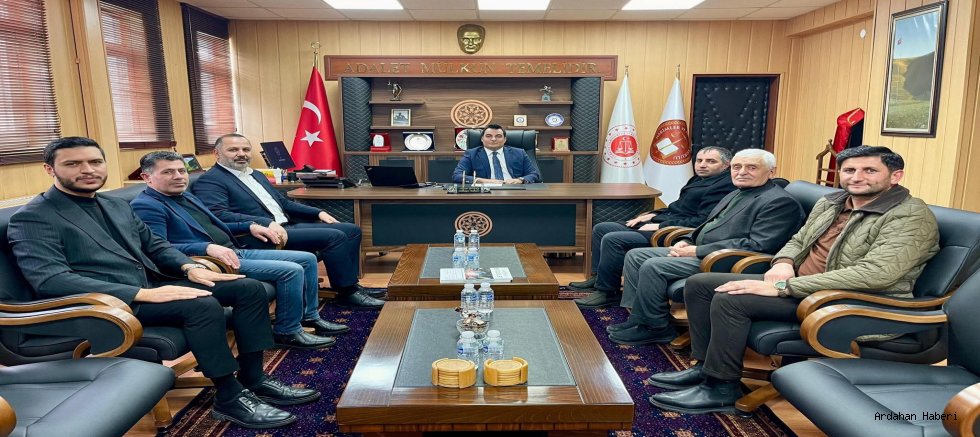 AK Parti Ardahan Teşkilatından Başsavcı Murat Yavuz’a Ziyaret
