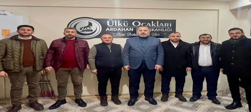 AK Parti Ardahan Teşkilatından Ülkü Ocakları’na Ziyaret
