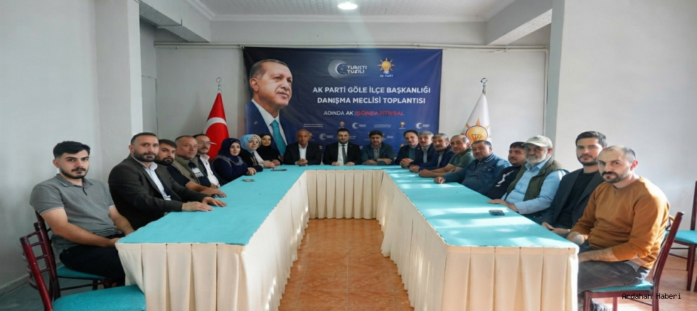 AK Parti Göle İlçe Başkanlığı'ndan İstişare ve Değerlendirme Toplantısı