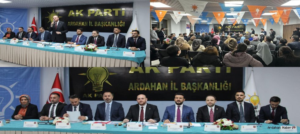 AK Parti Heyeti Ardahan İl Başkanlığını Ziyaret Etti
