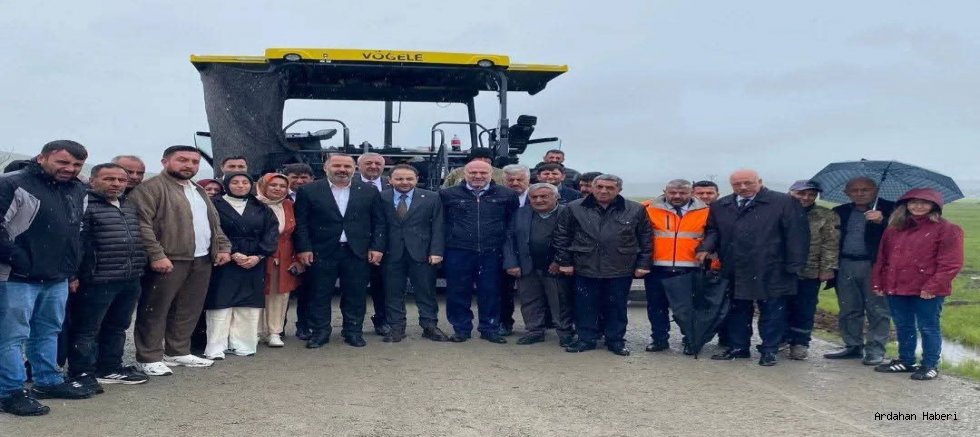 ​AK Parti Heyetinden Ardahan’da Ulaşım Çıkarması: Beton Yol Çalışmaları Yerinde İncelendi