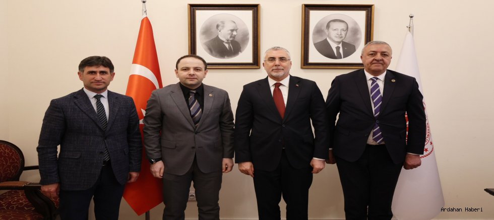 AK Parti Heyetinden Bakan Işıkhan’a Ziyaret: Göle Belediyesi’nin SGK Borçları Tarih Oluyor