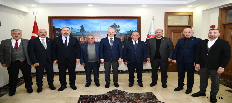 AK Parti Heyetinden Vali Çiçekli’ye Hayırlı Olsun Ziyareti