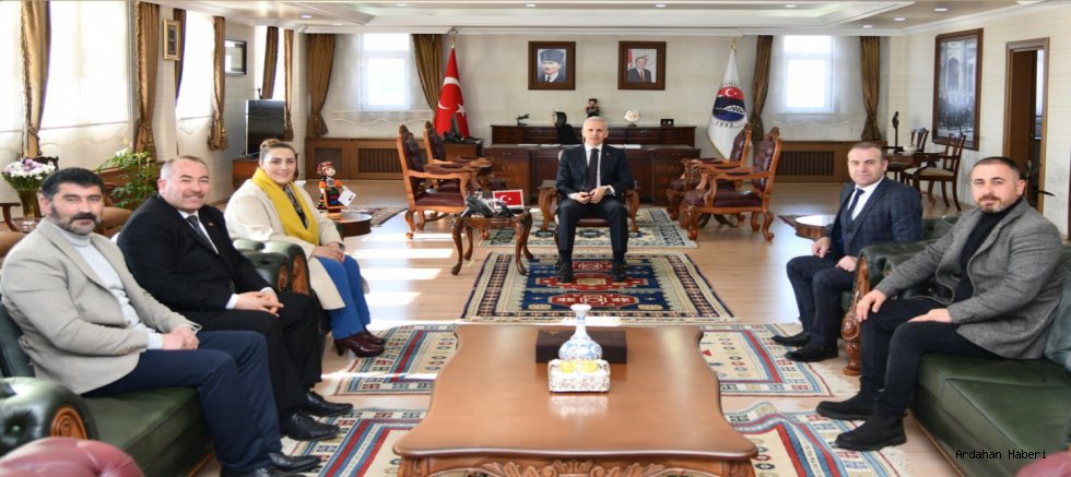 AK Parti Heyetinden Vali Çiçekli’ye Ziyaret