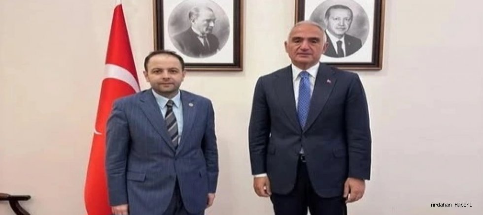 AK Parti’li Koç’tan Bakan Ersoy’a Ardahan Ziyareti: Kültürel Projelere Destek Vurgusu