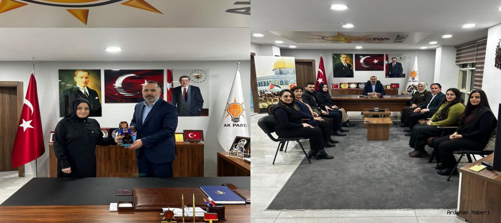 AK Parti MKYK Üyesi Funda Akyol’dan Ardahan İl Başkanlığı’na Ziyaret