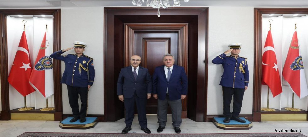 Ardahan 23. Dönem Milletvekili Saffet Kaya’dan Emniyet Genel Müdürü Ziyareti