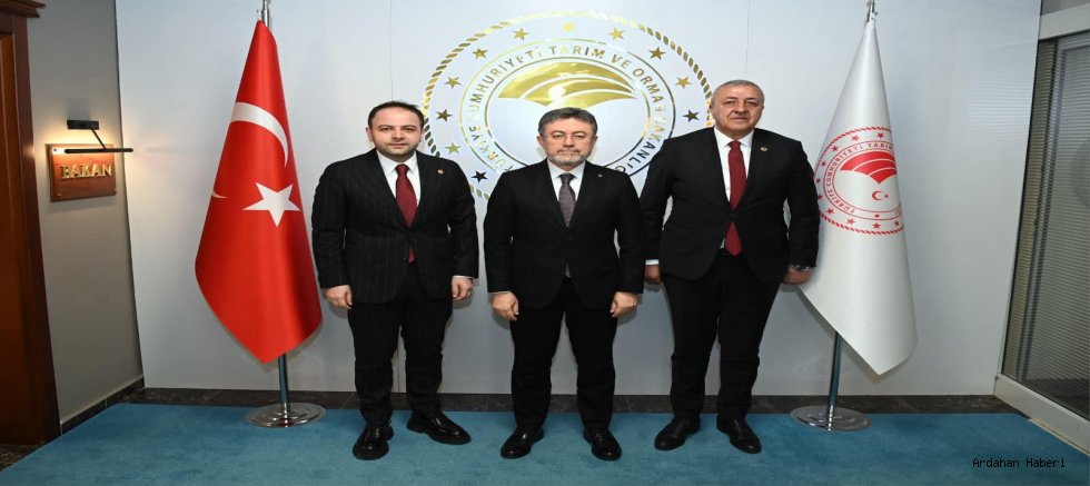 Ardahan AK Parti Milletvekili Kaan Koç, Bakan İbrahim Yumaklı’yı Ziyaret Etti: DSİ Yatırımları Masaya Yatırıldı