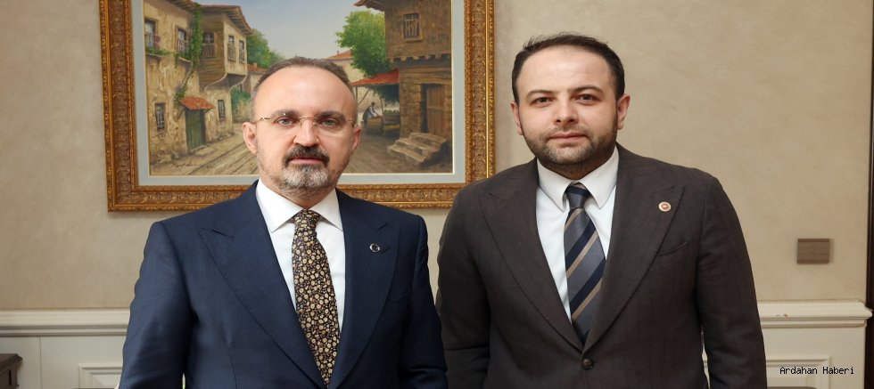 Ardahan AK Parti Milletvekili Kaan Koç’tan Bakan Yardımcısı Bülent Turan’a Ziyaret