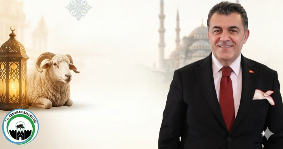 Ardahan Belediye Başkani Faruk  Demir'den Kurban Bayramı Mesajı: Hayırlı Günlerin Habercisi Olsun