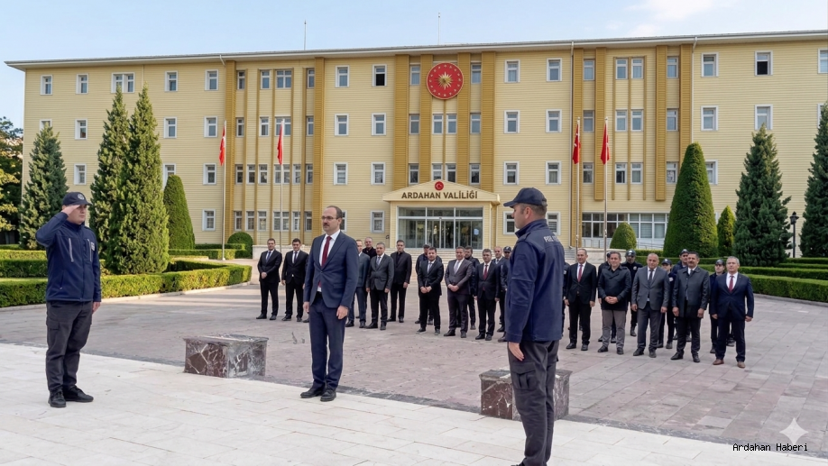 Ardahan'da 6 Haziran Ceza İnfaz Personel Günü Törenle Kutlandı