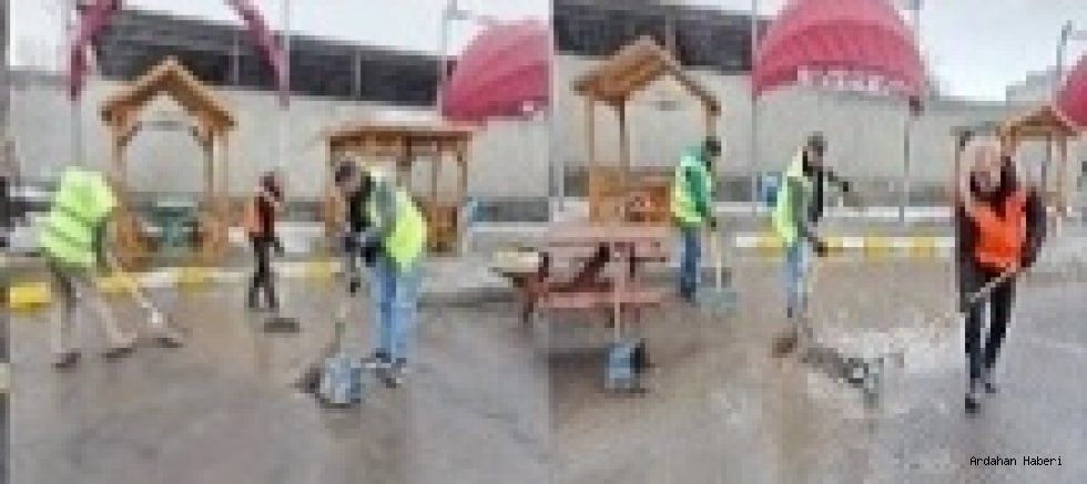 Ardahan’da Bahar Seferberliği: Kar Gitti, Temizlik Başladı
