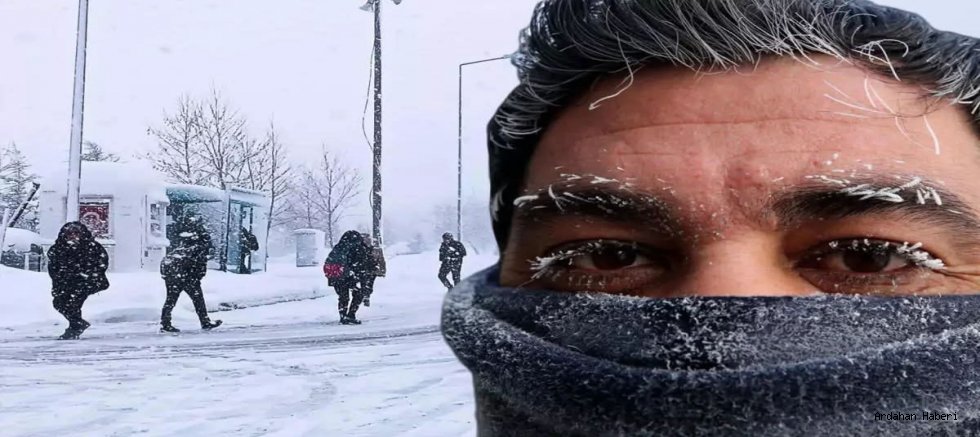 Ardahan’da Dondurucu Soğuklar Bekleniyor