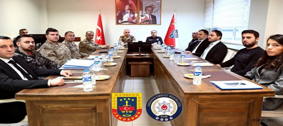 Ardahan da Emniyet ve Jandarma’dan Güç Birliği Vurgusu