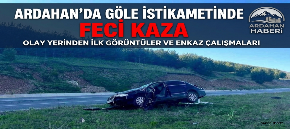 Ardahan da Göle İstikametinde Feci Kaza: Direksiyon Hakimiyetini Kaybeden Genç Hayatını Kaybetti