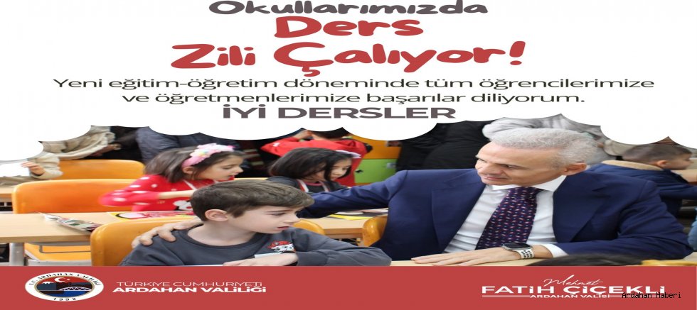 Ardahan’da İkinci Dönem Ders Zili Çaldı