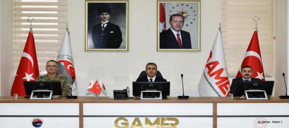 Ardahan’da İl Güvenlik ve Asayiş Koordinasyon Toplantısı Yapıldı