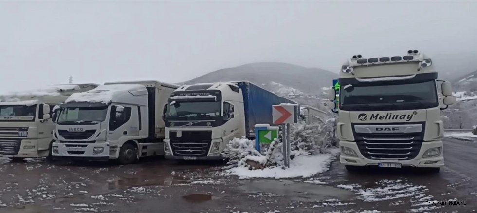 Ardahan'da Kar ve Tipi Geçit Vermiyor: Ilgar Dağı Tır Trafiğine Kapatıldı