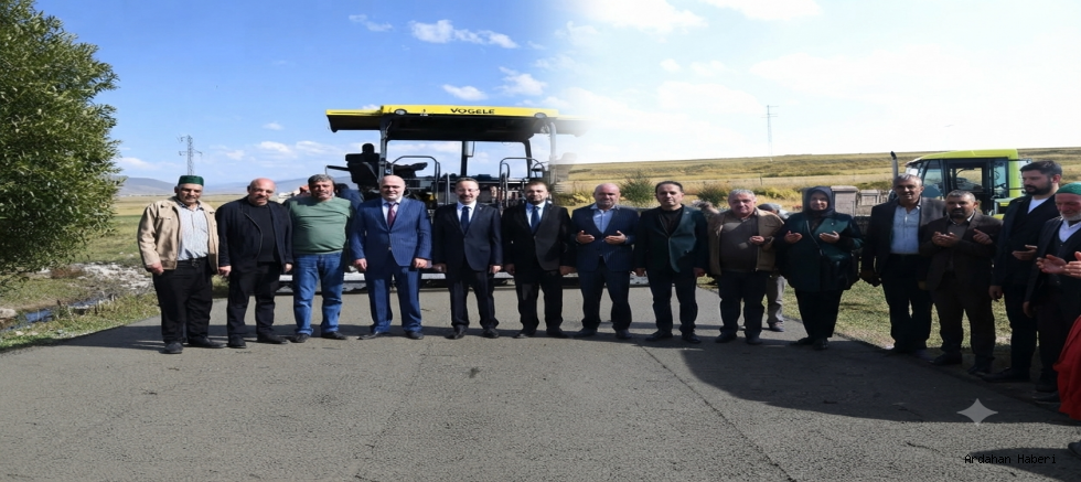 Ardahan da Kazlıköy ve Sarıyamaç Köylerinde SSB Yol Çalışmaları Hız Kesmeden Devam Ediyor