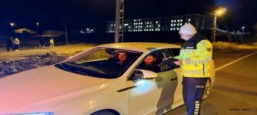 Ardahan’da Kışa Sıkı Trafik Tedbiri