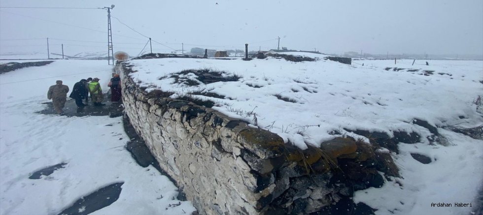 Ardahan’da Korkutan Göçük: Toprak Dam Kar ve Yağmura Dayanamadı