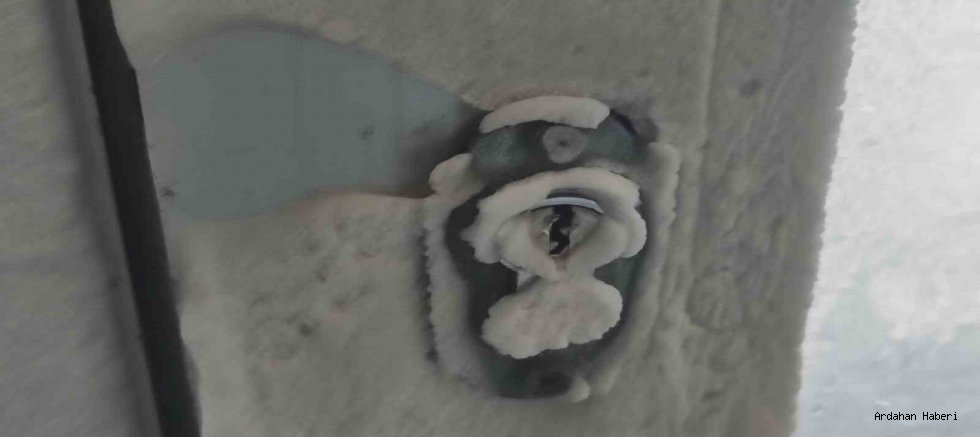 Ardahan’da Mart Ayında Dondurucu Soğuk: Göle -24,1 Dereceyi Gördü