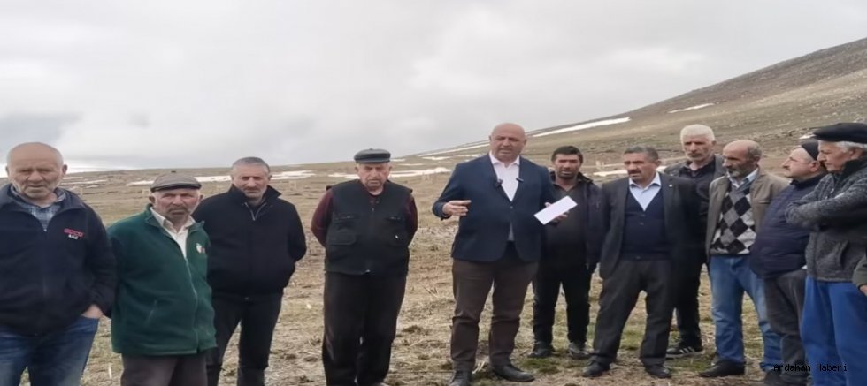 Ardahan’da Mera Nöbeti: Hayvanlarımızın Geçiş Güzergahına Dokunmayın!