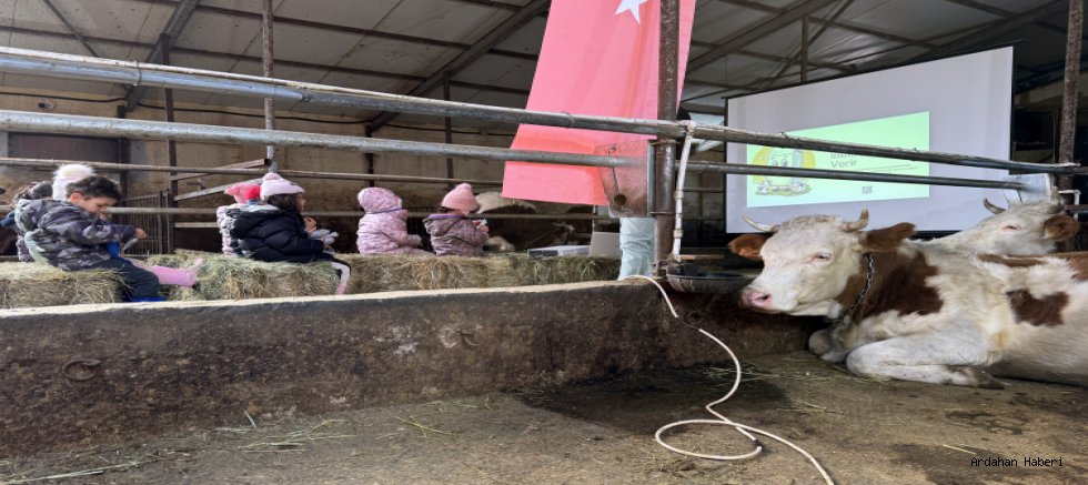 Ardahan’da Miniklere Tarım ve Hayvancılık Dersi: Minik Çiftçi Akademisi Başladı