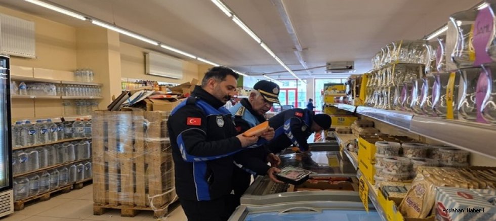 Ardahan’da Ramazan Öncesi Zabıta Denetimleri Sıklaştı