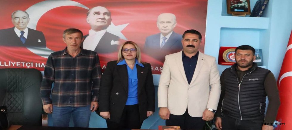 Ardahan’da STK ve Siyaset Buluşması: AŞOB’dan MHP’ye Ziyaret