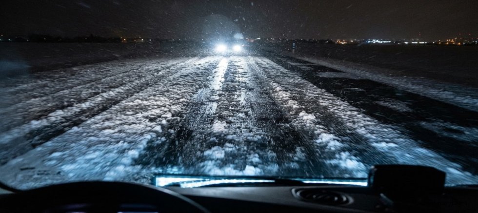Ardahan'da Sürpriz Dolu Yağışı Ulaşımı Olumsuz Etkiledi