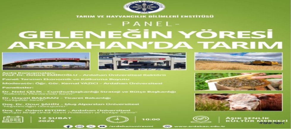 Ardahan’da Tarımın Geleceği Masaya Yatırılıyor