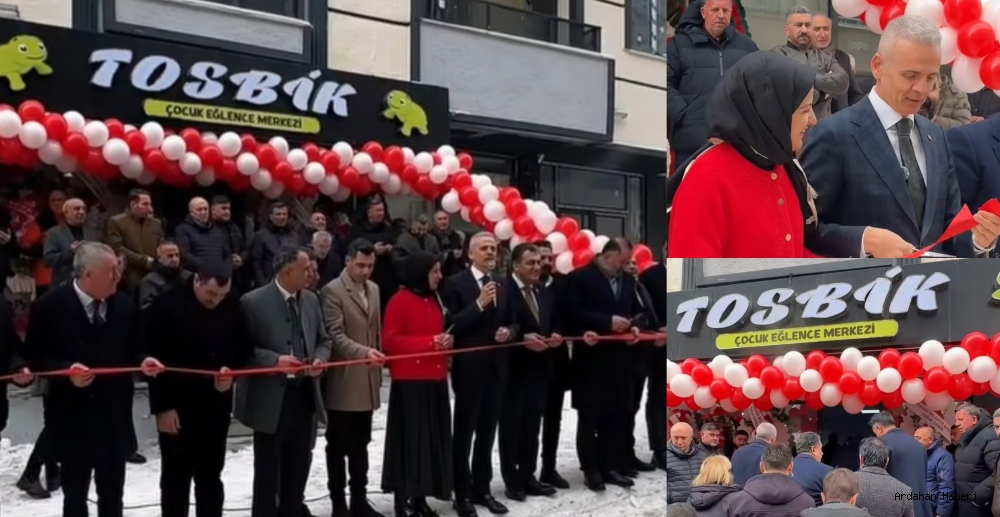 Ardahan’da Tosbik Çocuk Eğlence Merkezi Açıldı