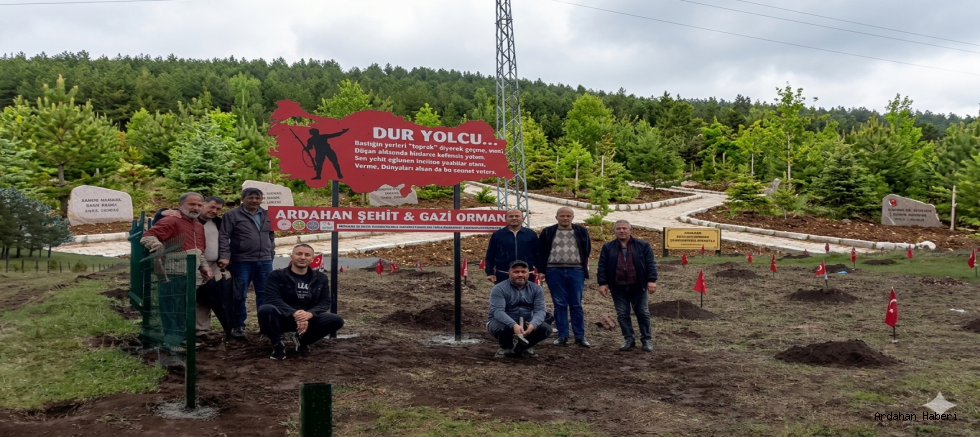 Ardahan’da Vefa Ormanı: Şehit ve Gazilerin Hatırası Geleceğe Nefes Olacak