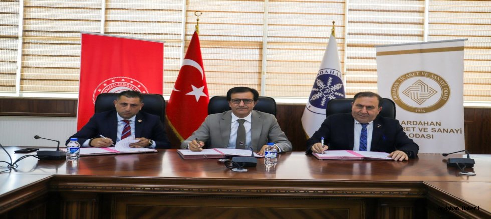 Ardahan daki 3 Kurum Kadın Çiftçiler için protokol imzaladı 