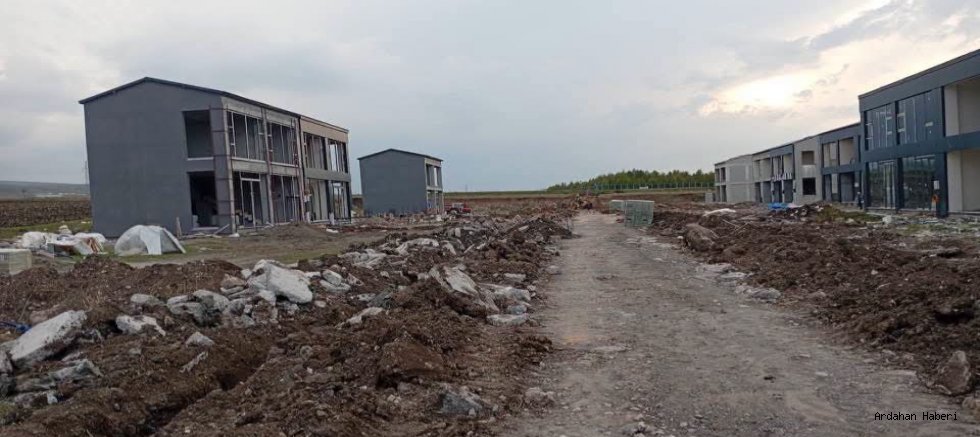 Ardahan Galericiler Sitesi’nde Sona Yaklaşıldı