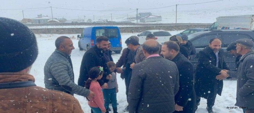 Ardahan Haberi: AK Parti Ardahan İl Başkanı Kaan Koç Köyleri Ziyaret Etti 